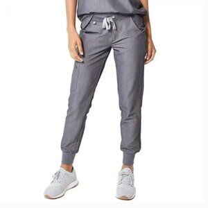 FIGS Grey Zamora Joggers Pants Scrubs Small Tall